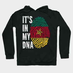 IT'S IN MY DNA Cameroon Flag Men Women Kids Hoodie